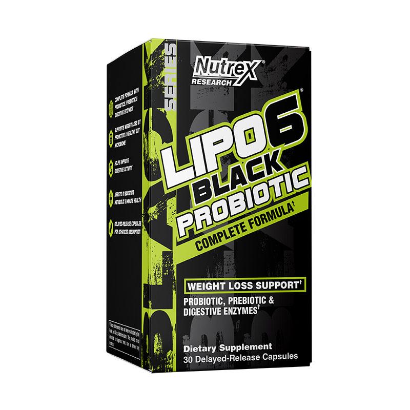 Пробиотики Nutrex Lipo 6 Probiotic 30 капс. Black (00000037989)