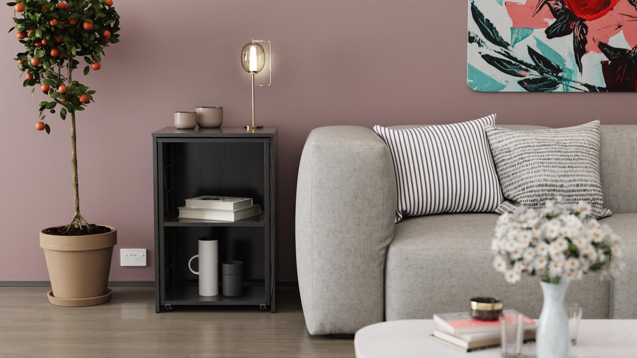 Стіл-тумба трансформер Ferrum-decor Смарт 2/2 метал/ДСП 16 мм 750x1450x600 мм Чорний/Сосна Кембра (FRD-105104) - фото 6 Стіл-тумба трансформер Ferrum-decor Смарт 2/2 метал/ДСП 16 мм 750x1450x600 мм Чорний/Сосна Кембра (FRD-105104) - фото 6