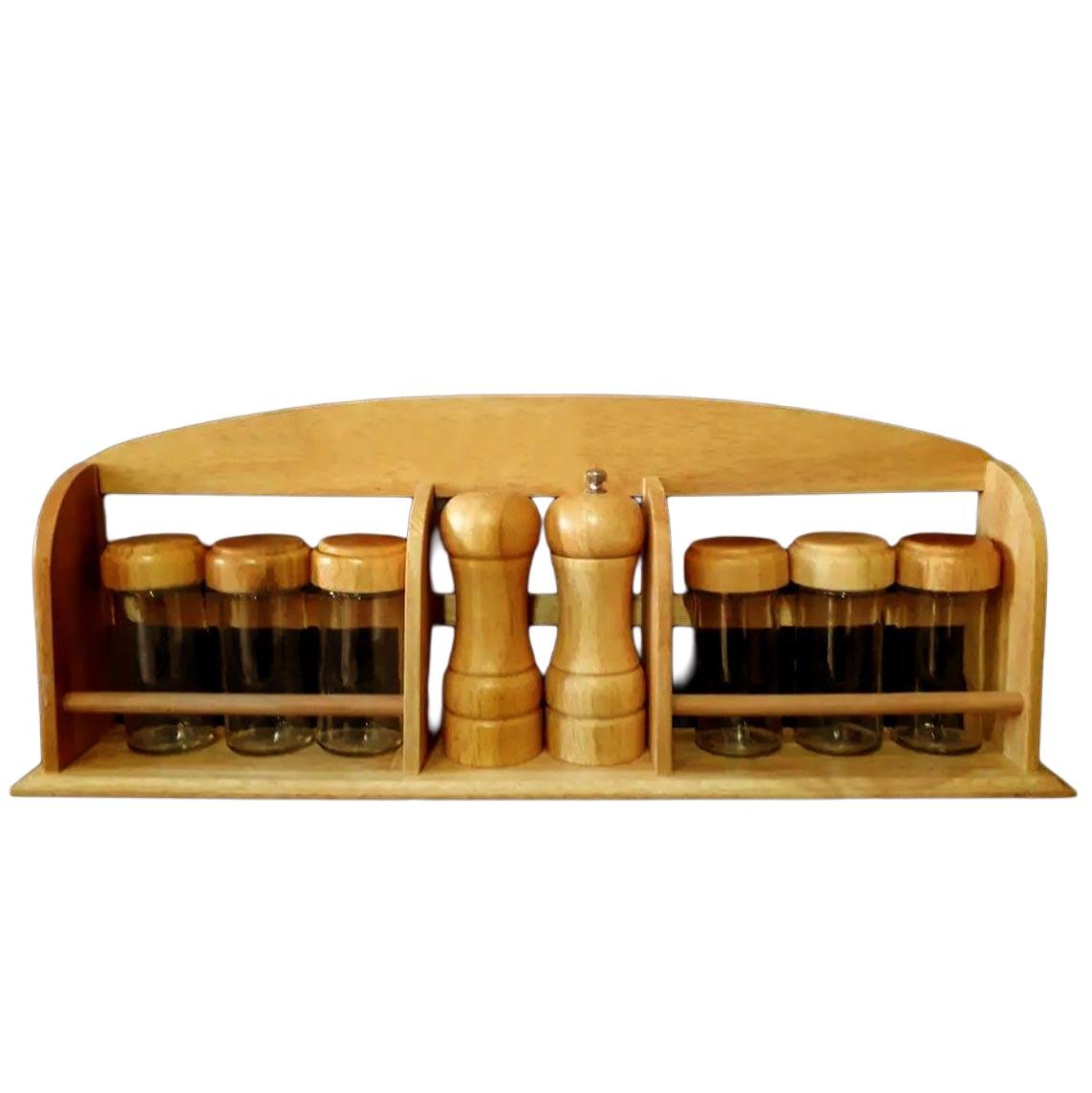 Органайзер для специй из дерева Чатни Карри (СПЦ-003003)