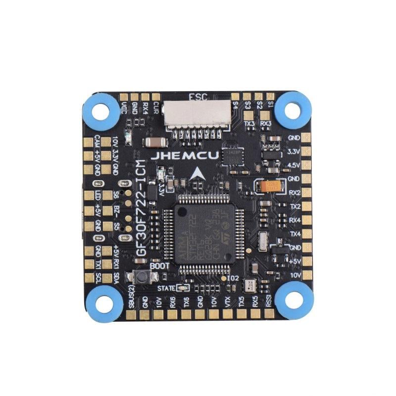 Полетный контроллер FC JHEMCU GF30F722 ICM F722 30x30 для FPV дронов (00-00023504)