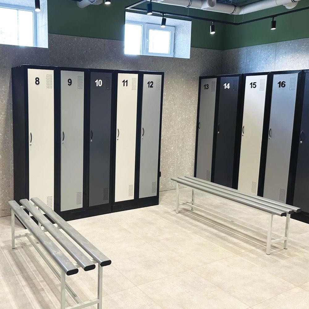 Шкаф для одежды ШОМ-300/2 металлический (9700080) - фото 3 Шкаф для одежды ШОМ-300/2 металлический (9700080) - фото 3