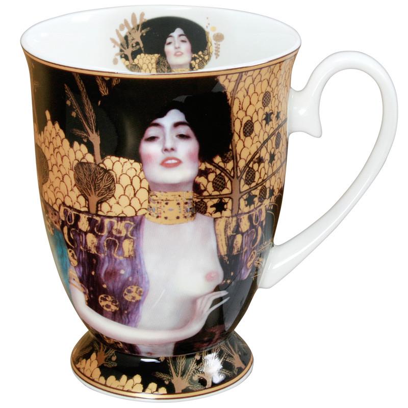 Набор подарочный Carmani Юдифь кружки в сердце h 11 см 350 мл 2 шт. (532-0810)