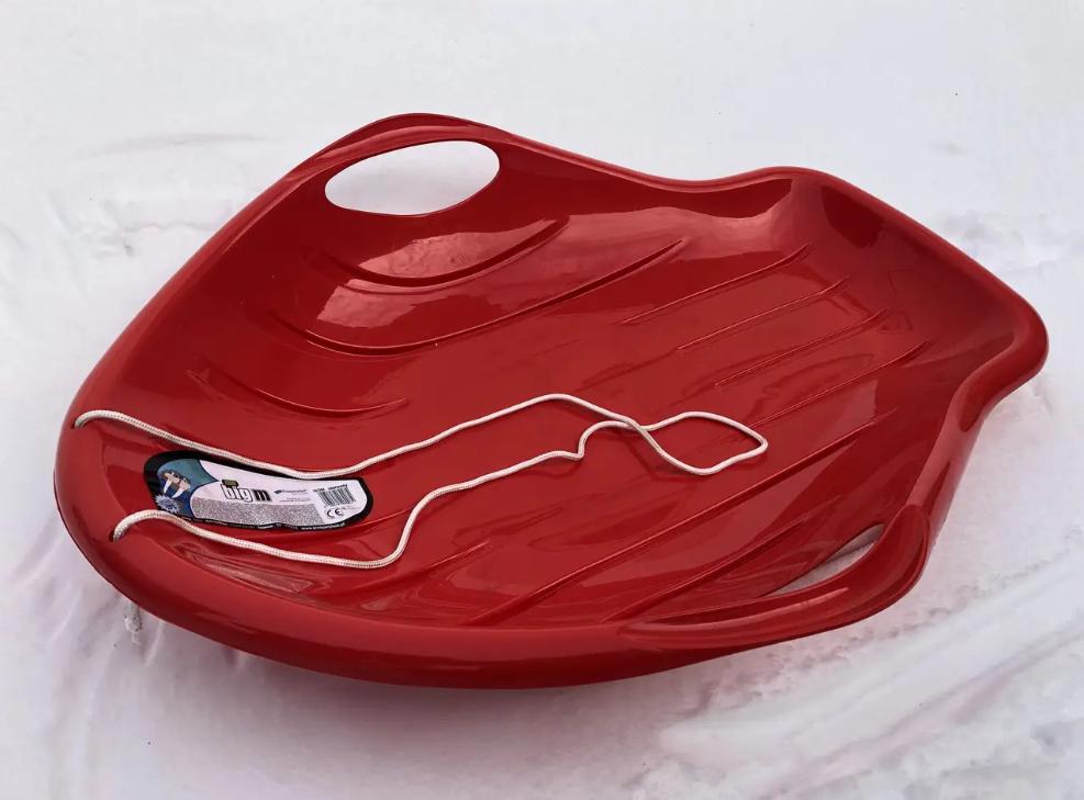 Санки ледянка Prosperplast BIG M громак Красный (5905197069074) - фото 2