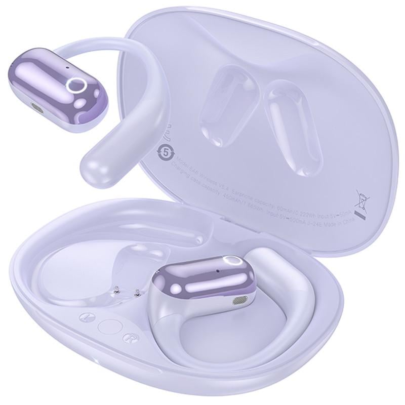 Наушники беспроводные TWS Hoco EA6 Melody Purple (00000073875_2)