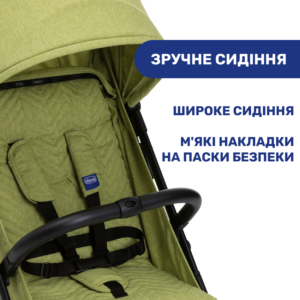 Коляска с системой складывания в коляску Chicco Trolley Me Зеленый (143149) - фото 4