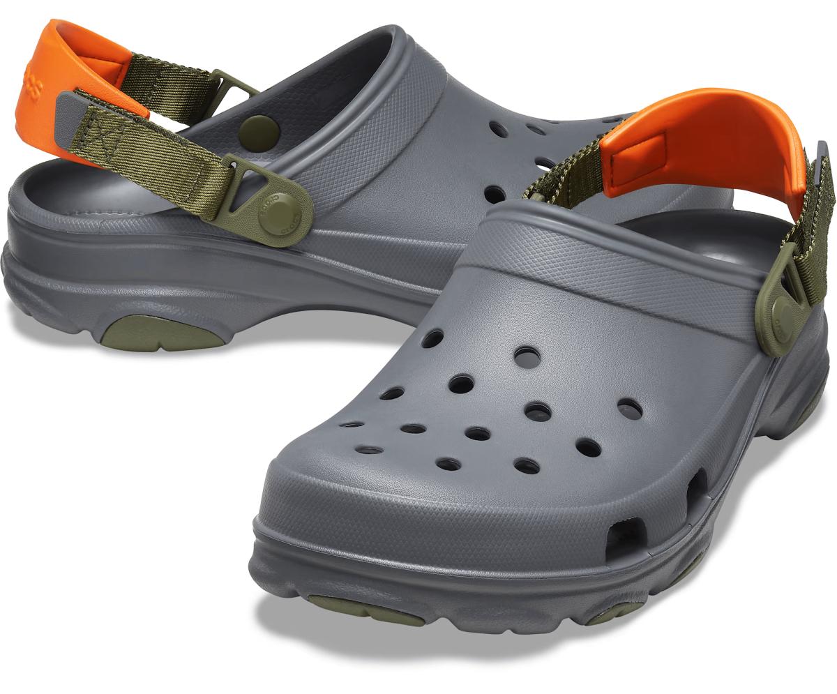 Сабо Crocs All Terrain M10W12 р. 43 28 см Slate Grey/Multi (206340) - фото 3