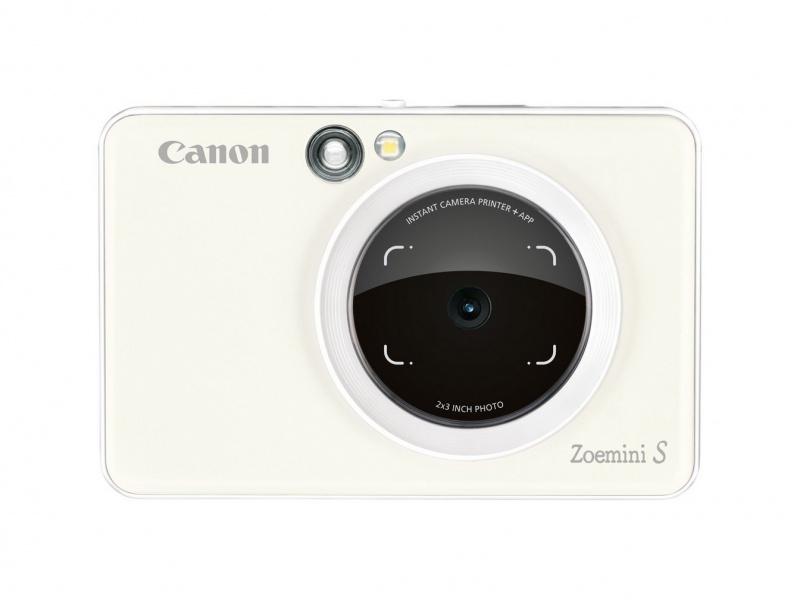 Камера моментальной печати Canon Zoemini S Pearl White