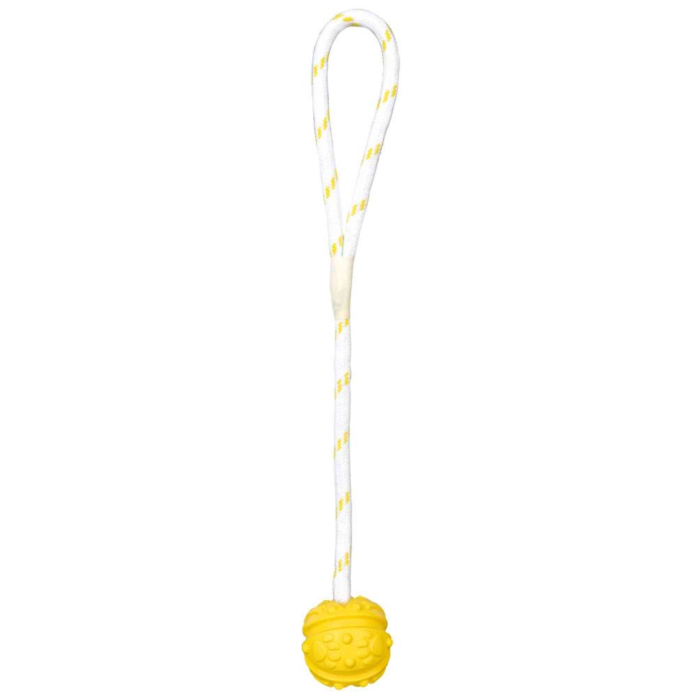 Игрушка для собак Trixie Мяч с ручной петлей 45x35 см (TX-33481)