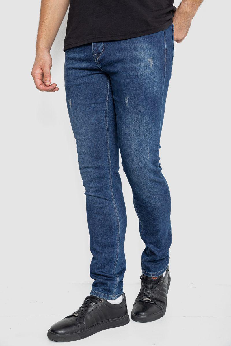 Джинсы мужские с потертостями Ager р. 30 Темно-синий (247R664-1) - фото 3 Джинсы мужские с потертостями Ager р. 30 Темно-синий (247R664-1) - фото 3