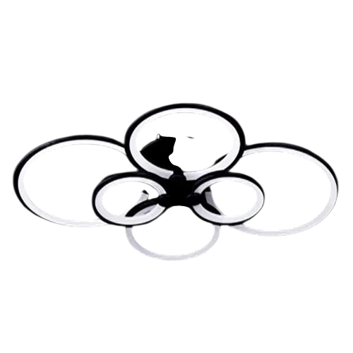 Люстра Svet 5332/2+2+2 LED з пультом 192W Чорний