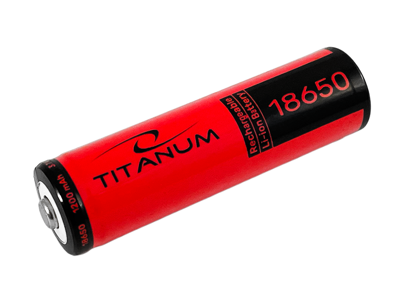 Аккумулятор Titanum Li-ion 18650 без защиты 1200 mAh 1 шт.