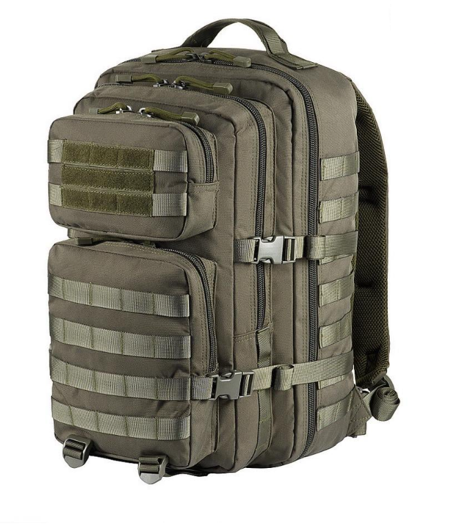 Рюкзак M-TAC Assault Pack Large 38 л 51x29x28 см Оливковый (21902796)