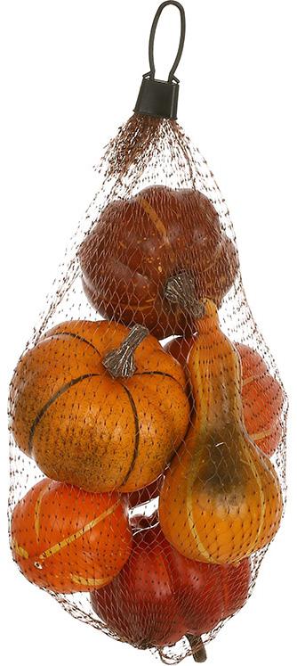 Набір Гарбузи в сітці в нейлоновій сітці 6 шт. (А405)
