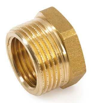 Футорка General Fittings 1 1/2x1" ВЗ латунь (AKV-260044H141000H)