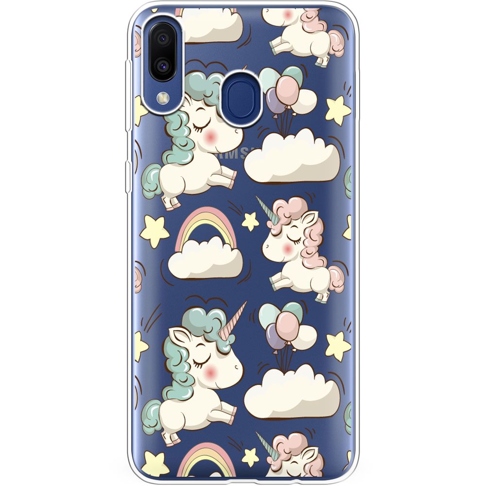 Чехол Boxface Samsung M205 Galaxy M20 Unicorns Прозрачный силикон (36205-cc2-36205) Чехол Boxface Samsung M205 Galaxy M20 Unicorns Прозрачный силикон (36205-cc2-36205)