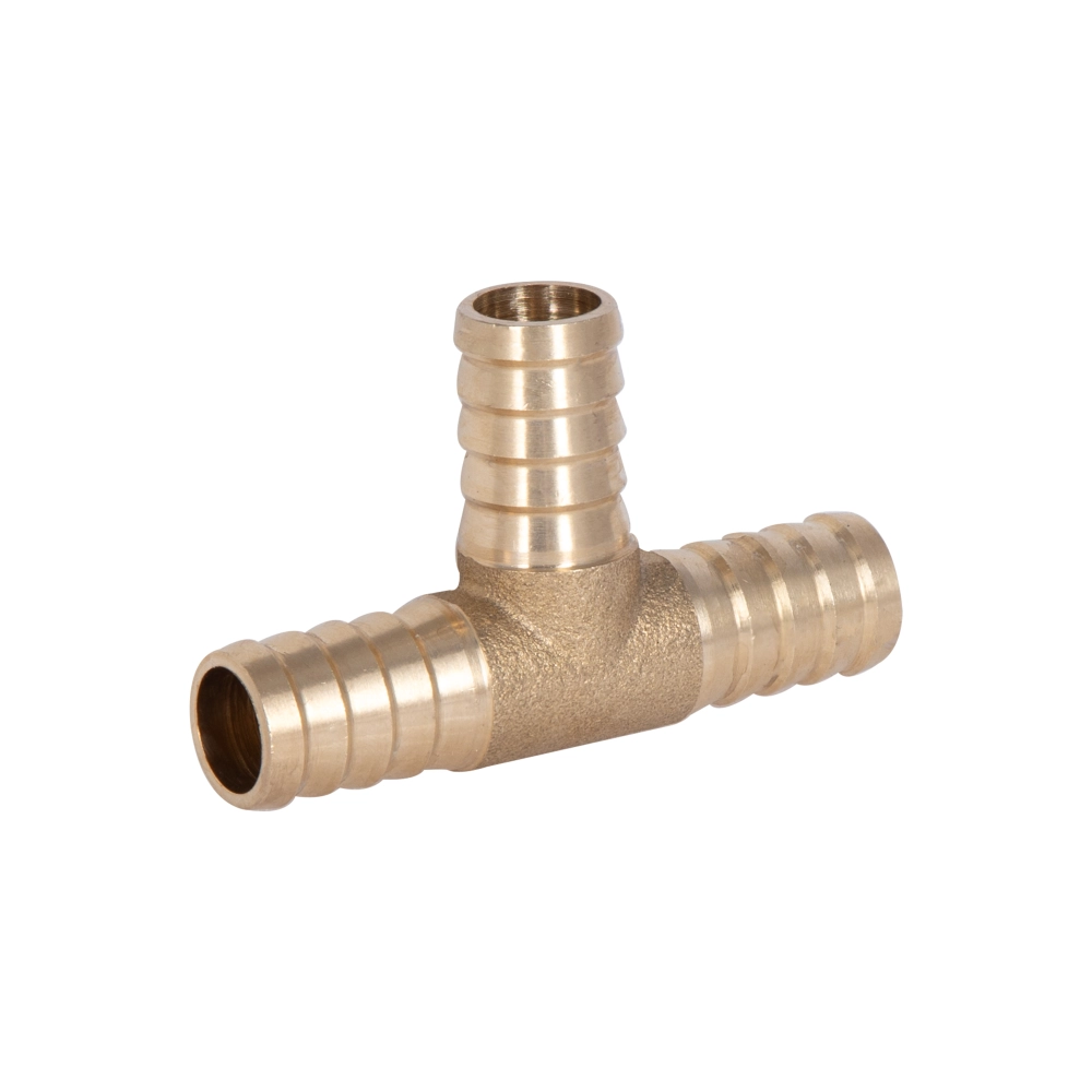 Тройник латунный под шланг SD Plus елка d12 (SD00047865)