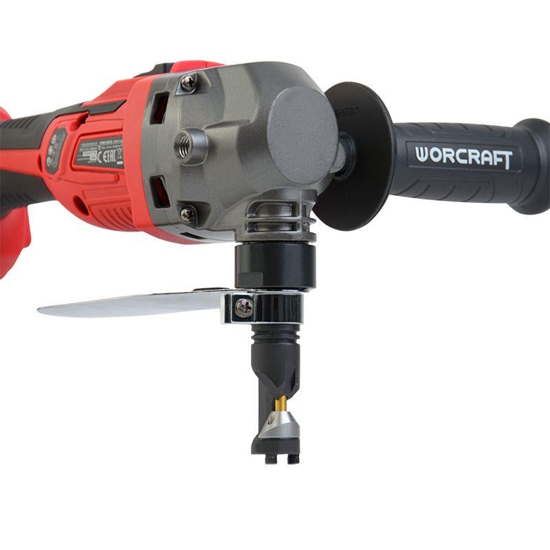 Электроножницы аккумуляторные по металлу высечные Worcraft CHMN-S20LiB с аккумулятором 4А и зарядным (43253) - фото 7