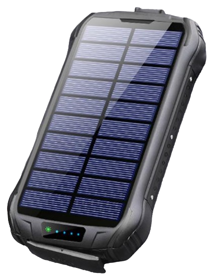 Повербанк Solar XN-i26W 26800 mAh беспроводная зарядка/солнечная панель/фонарь (9333053)