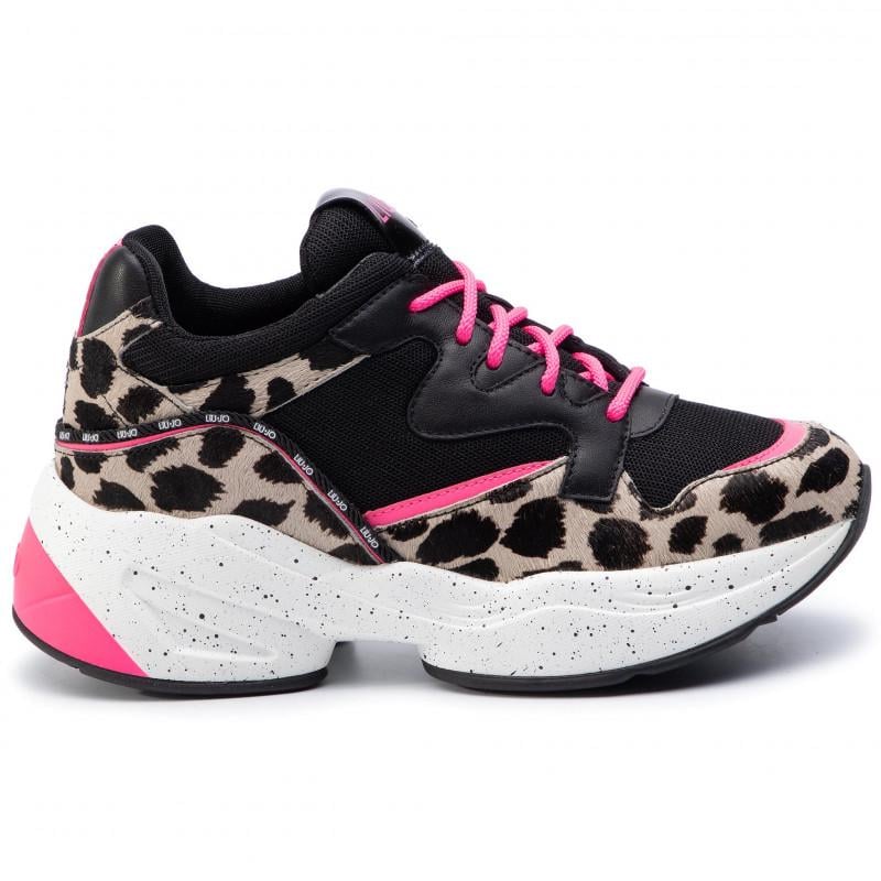 Кроссовки женские Liu Jo Jog 09 Sneaker B69041PX045S1007 р. 38 Бежево-черные - фото 2 Кроссовки женские Liu Jo Jog 09 Sneaker B69041PX045S1007 р. 38 Бежево-черные - фото 2