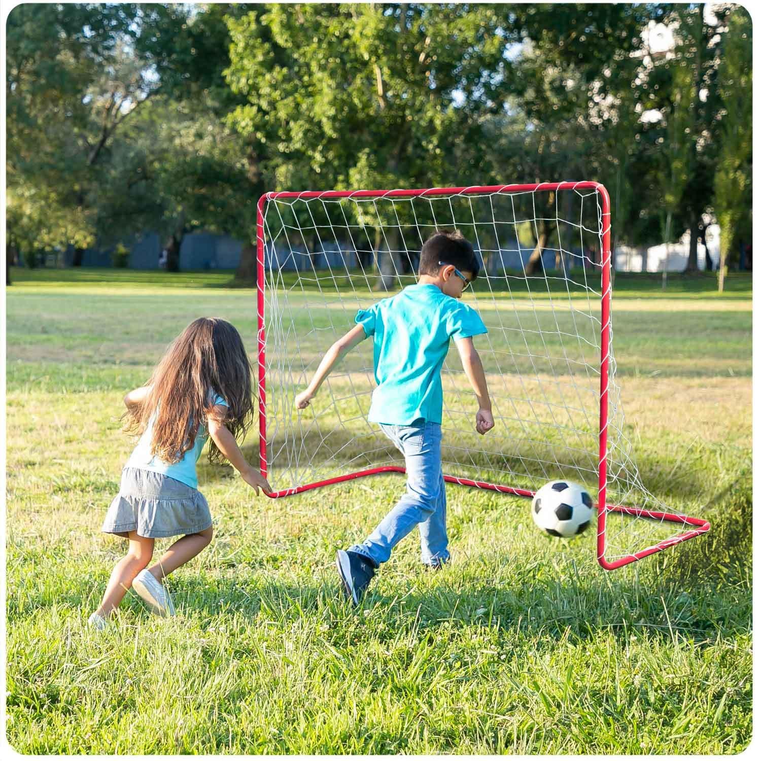 Ворота футбольные большие 183х122х61 см (429505) - фото 6