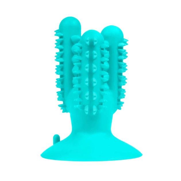 Игрушка для собак Bronzedog PetFun Dental кактус на присоске жевательная (KSA-863) - фото 3 Игрушка для собак Bronzedog PetFun Dental кактус на присоске жевательная (KSA-863) - фото 3