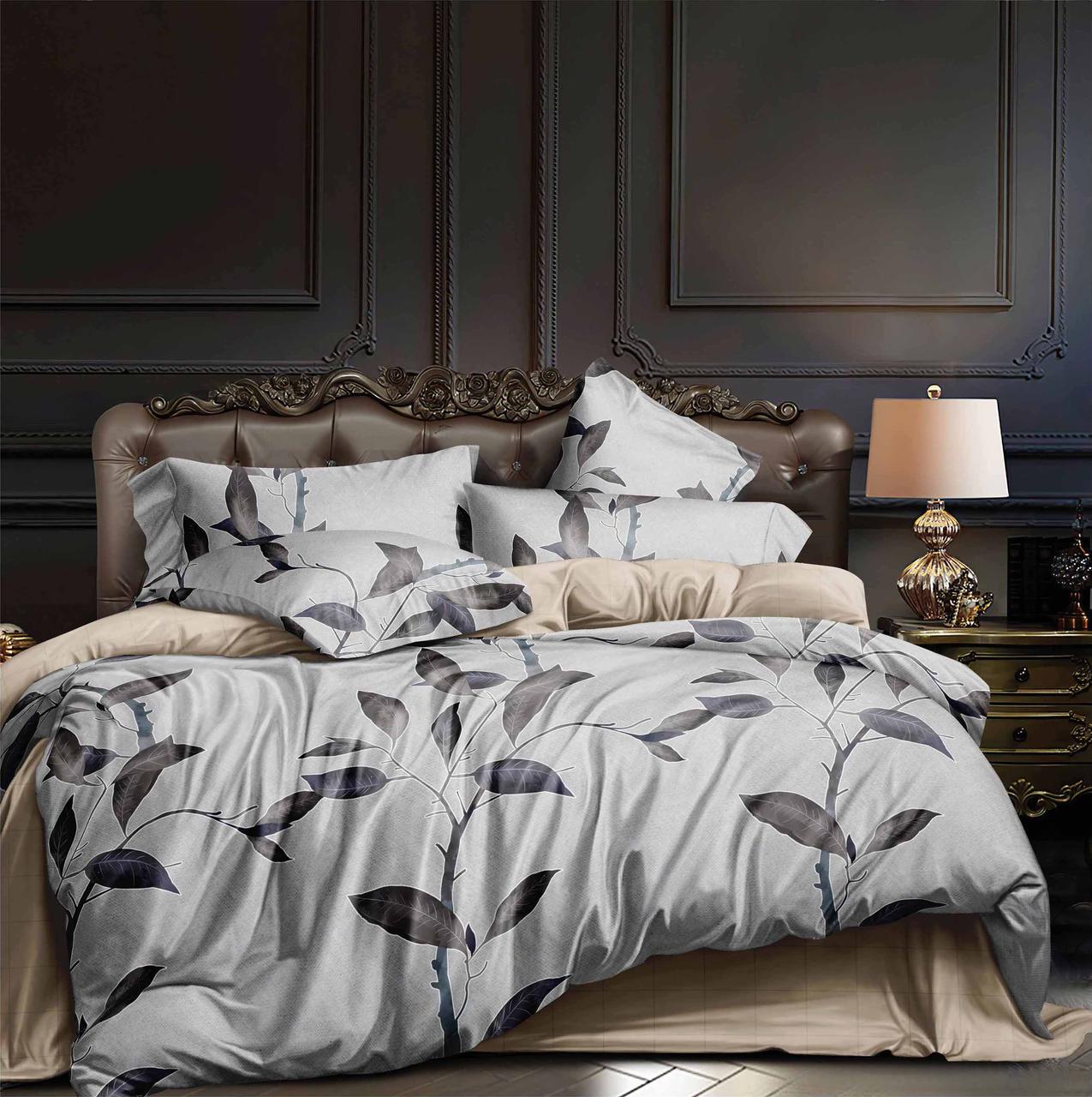 Постельное белье евро Vie Nouvelle Velour микрофибра 200х220 см (VL50E)