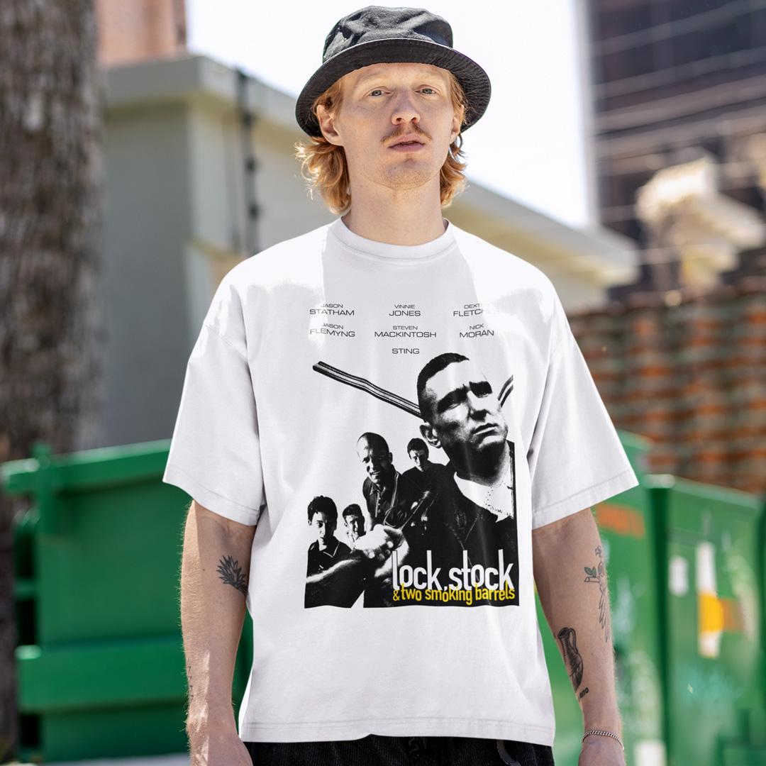Футболка унисекс Lock Stock and Two Smoking Barrels Characters wht M Белый (0000012804)