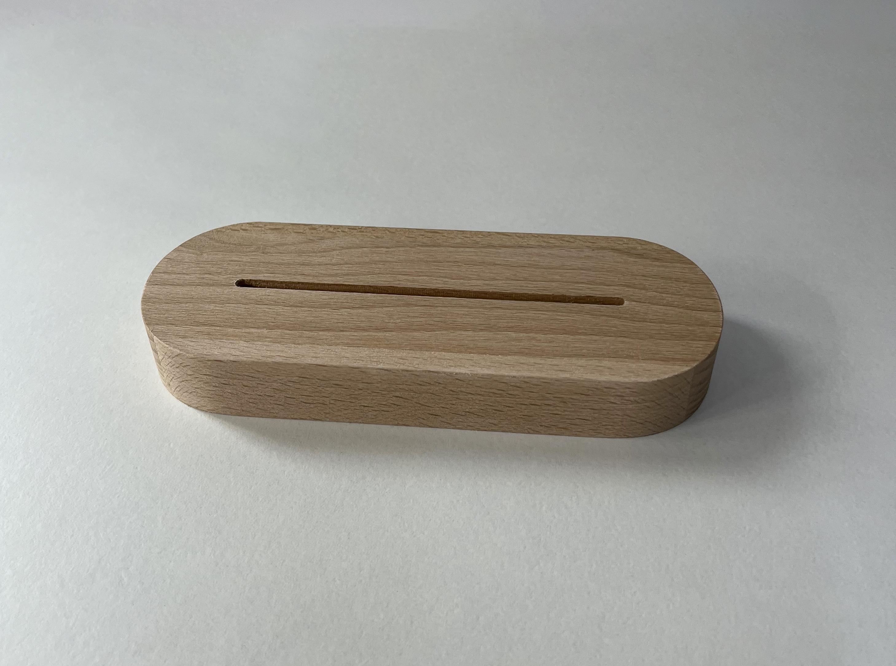 Підставка дерев'яна з LED підсвіткою USB-Type-C для скла акрилу А6 (PA6) - фото 3 Підставка дерев'яна з LED підсвіткою USB-Type-C для скла акрилу А6 (PA6) - фото 3