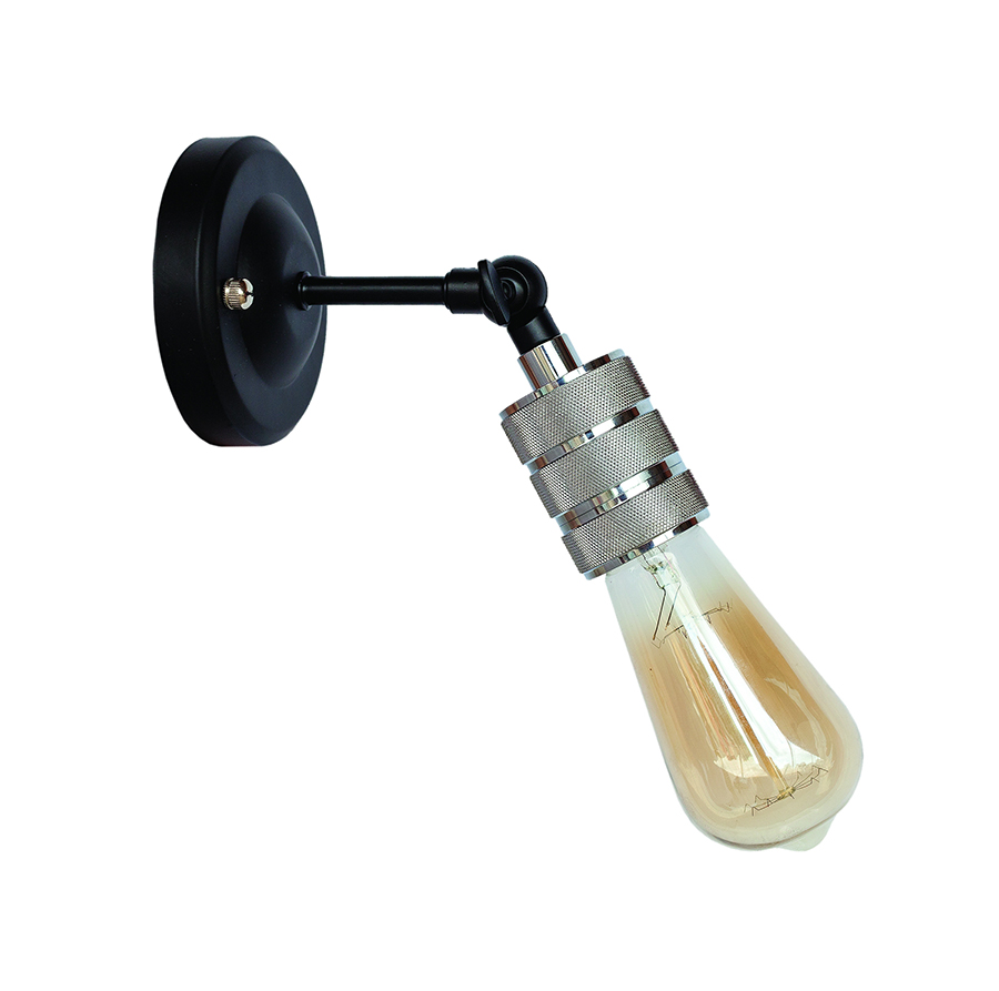 Бра Levistella Lofty с патроном AMP21 Черный/Хром (1963530255)