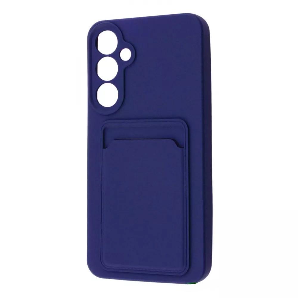 Чехол-накладка для телефона WAVE Colorful Pocket Samsung Galaxy A55 Ocean blue