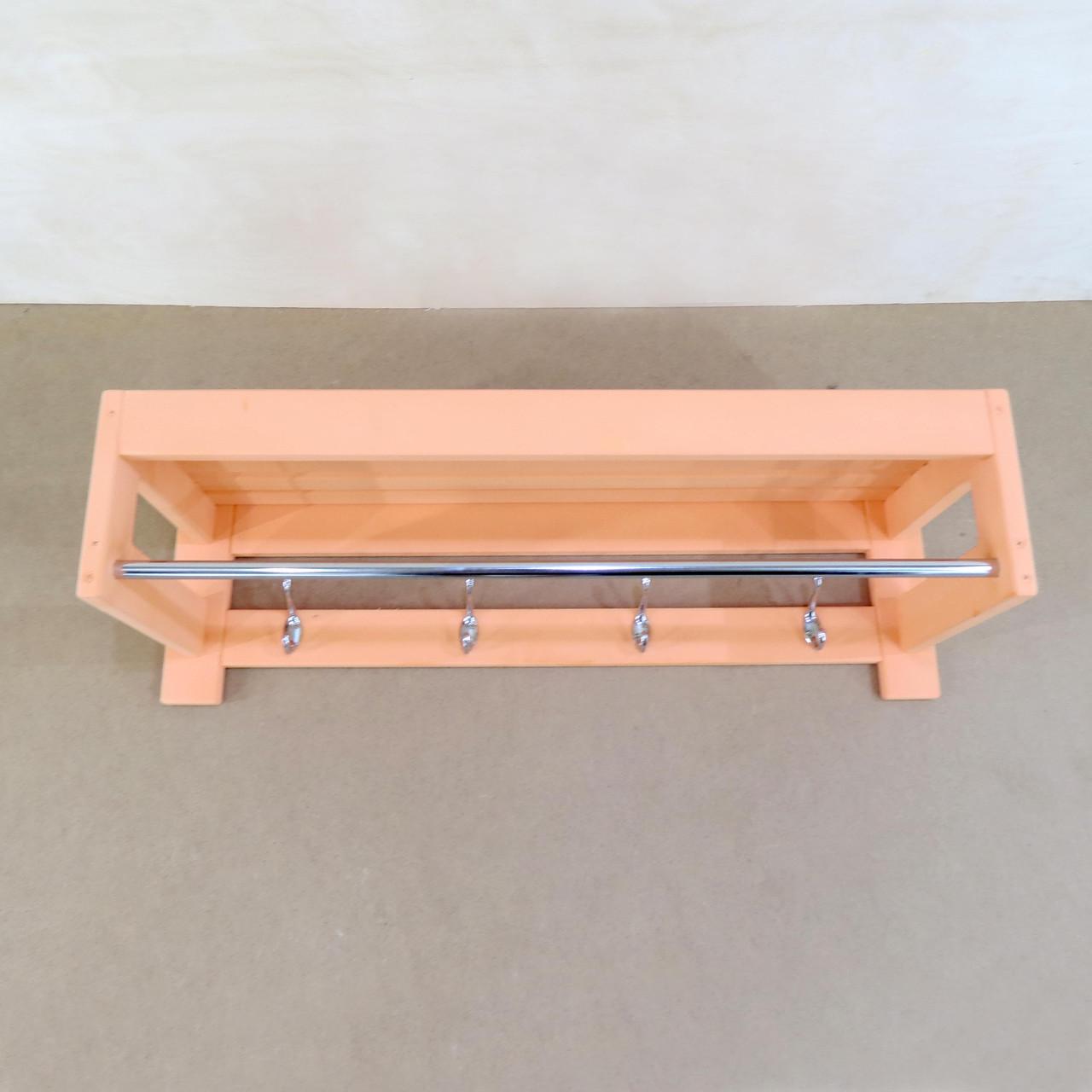 Вешалка для одежды из дерева Эдмонтон Грейпфрут (ВДО-000654)