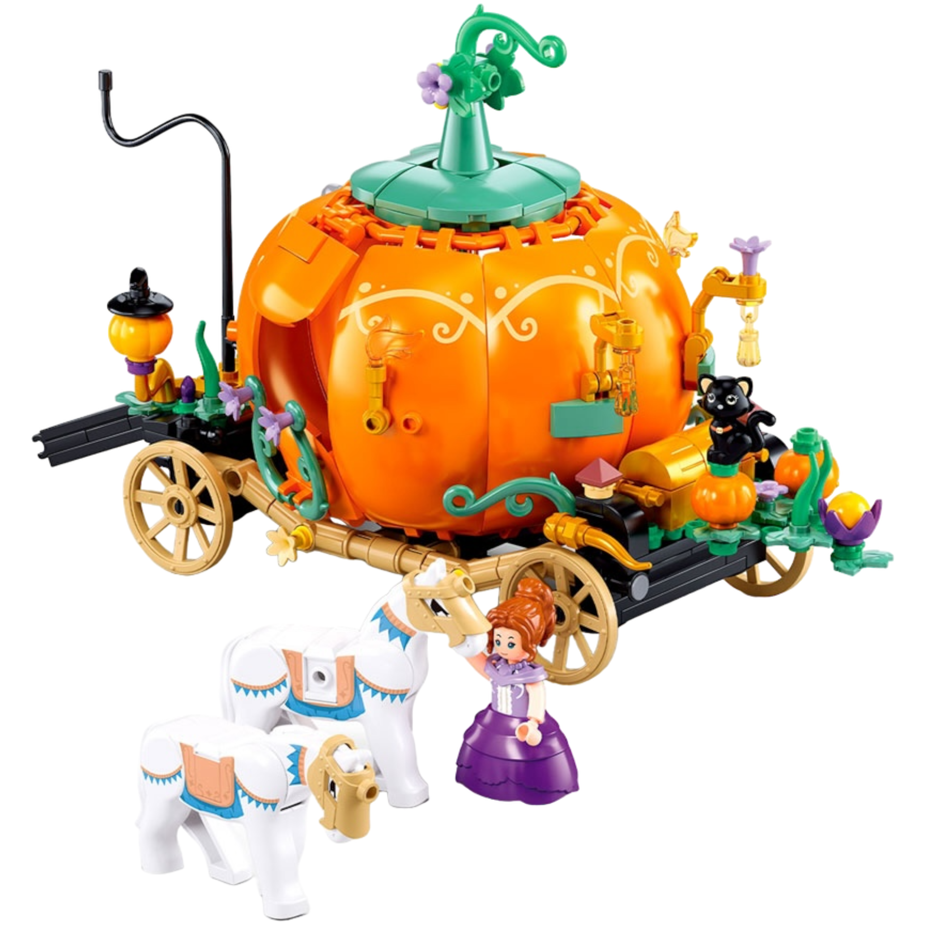 Конструктор Sluban M38-B1176 GIRL'S DREAM Сказочная карета 320 детали (113207)