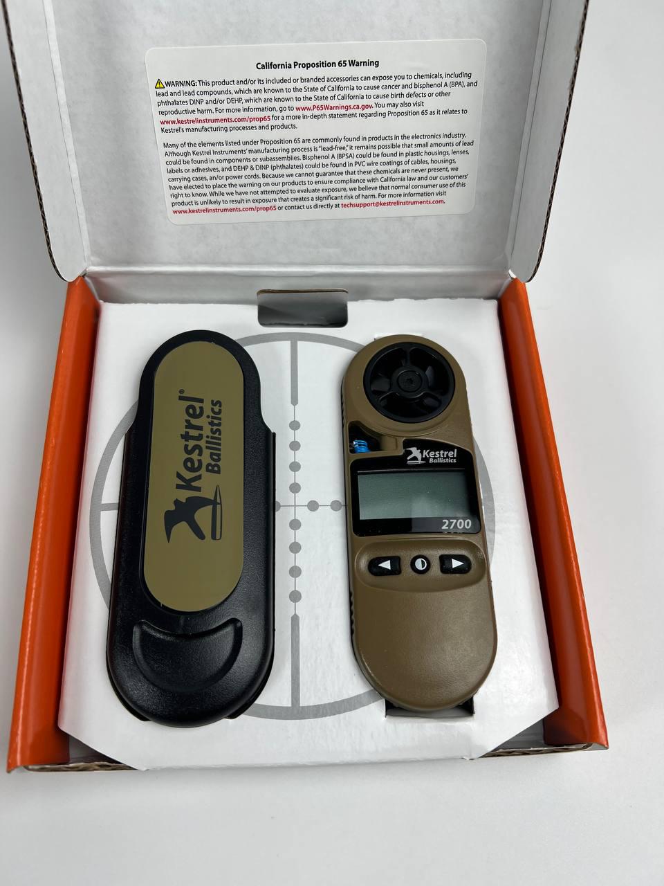 Метеостанція портативна Kestrel 2700 Ballistics Weather Meter (71058)