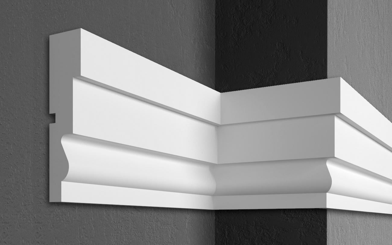 Молдинг Prestige decor MC 137 185x45 мм 2000 мм (12370302)