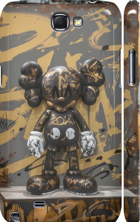 Чехол на Samsung Galaxy Note 2 N7100 Bronze kaws (6097c-17-42517) Чехол на Samsung Galaxy Note 2 N7100 Bronze kaws (6097c-17-42517)