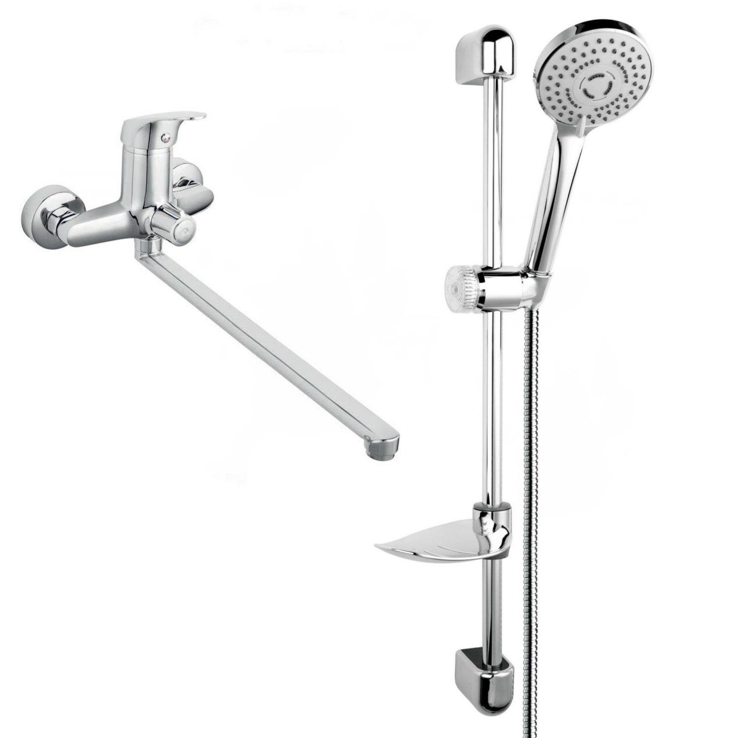 Змішувач для ванної Ferro One ONE (BFO5A+N340) одноважільний Хром (175125)