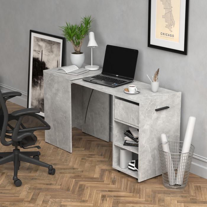 Стол-трансформер Knap Hobana Box 1 World 140х50х75 см Ателье светлый (S201010110) - фото 4 Стол-трансформер Knap Hobana Box 1 World 140х50х75 см Ателье светлый (S201010110) - фото 4