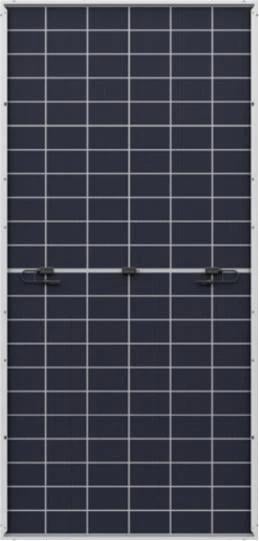 Солнечная панель двухсторонняя Longi Solar PV panel 655W BIFACIAL Hi-MO 9 LR8-66HYD-655M cable 200х400 мм
