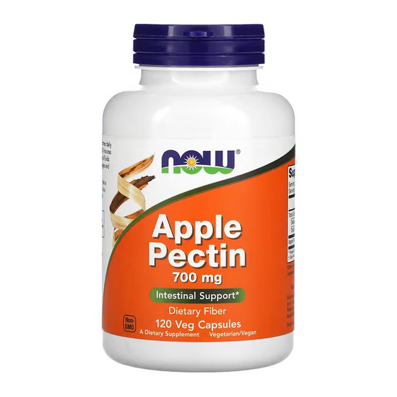 Яблочный пектин NOW Apple Pectin 700 мг 120 капс. (21760-01)