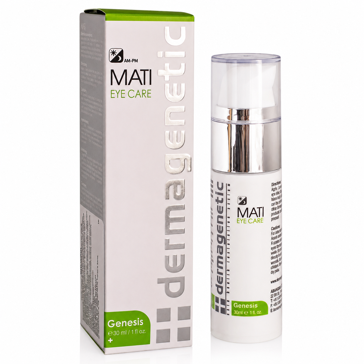 Сыворотка для кожи вокруг глаз Dermagenetic Mati Eye Serum от отеков и темных кругов 30 мл (KE-03-14-008)