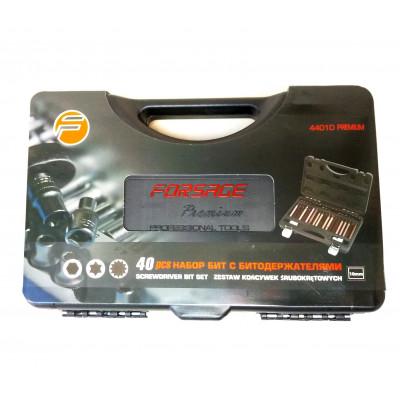 Набор бит Forsage F-4401D с битодержателями Premium в пластиковом кейсе 40 пр. (13790706) - фото 2