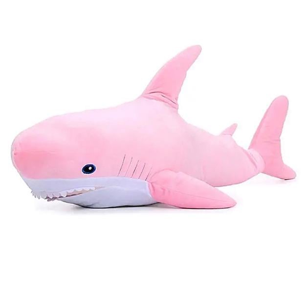 М'яка іграшка Акула 120 см Рожевий (15386087)