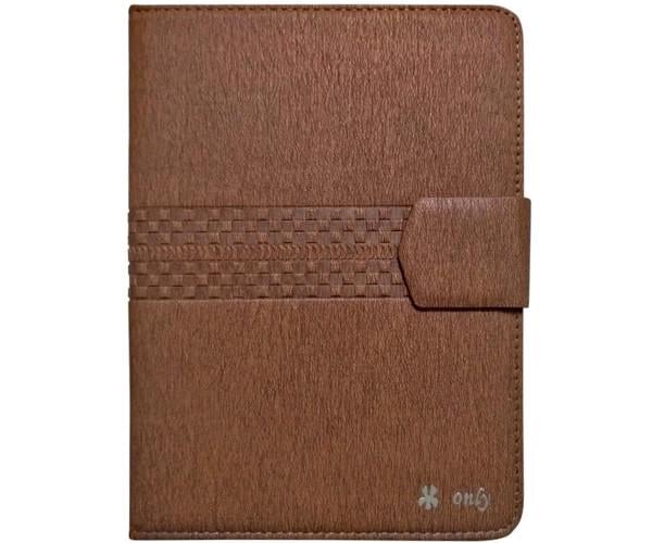 Чехол-книжка универсальный Only With Embossin на планшет 9-10 дюймов Коричневый