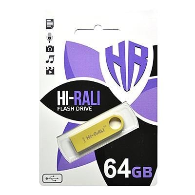 Флеш-накопитель Hi-Rali Shuttle Series 64 GB (HI-64GBSHGD) Флеш-накопитель Hi-Rali Shuttle Series 64 GB (HI-64GBSHGD)
