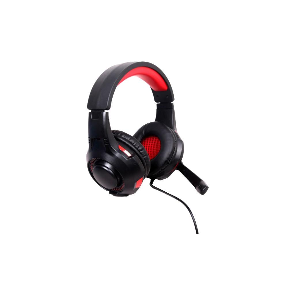 Навушники Gembird GHS-U-5.1-01 Black/Red (GHS-U-5.1-01) - фото 3