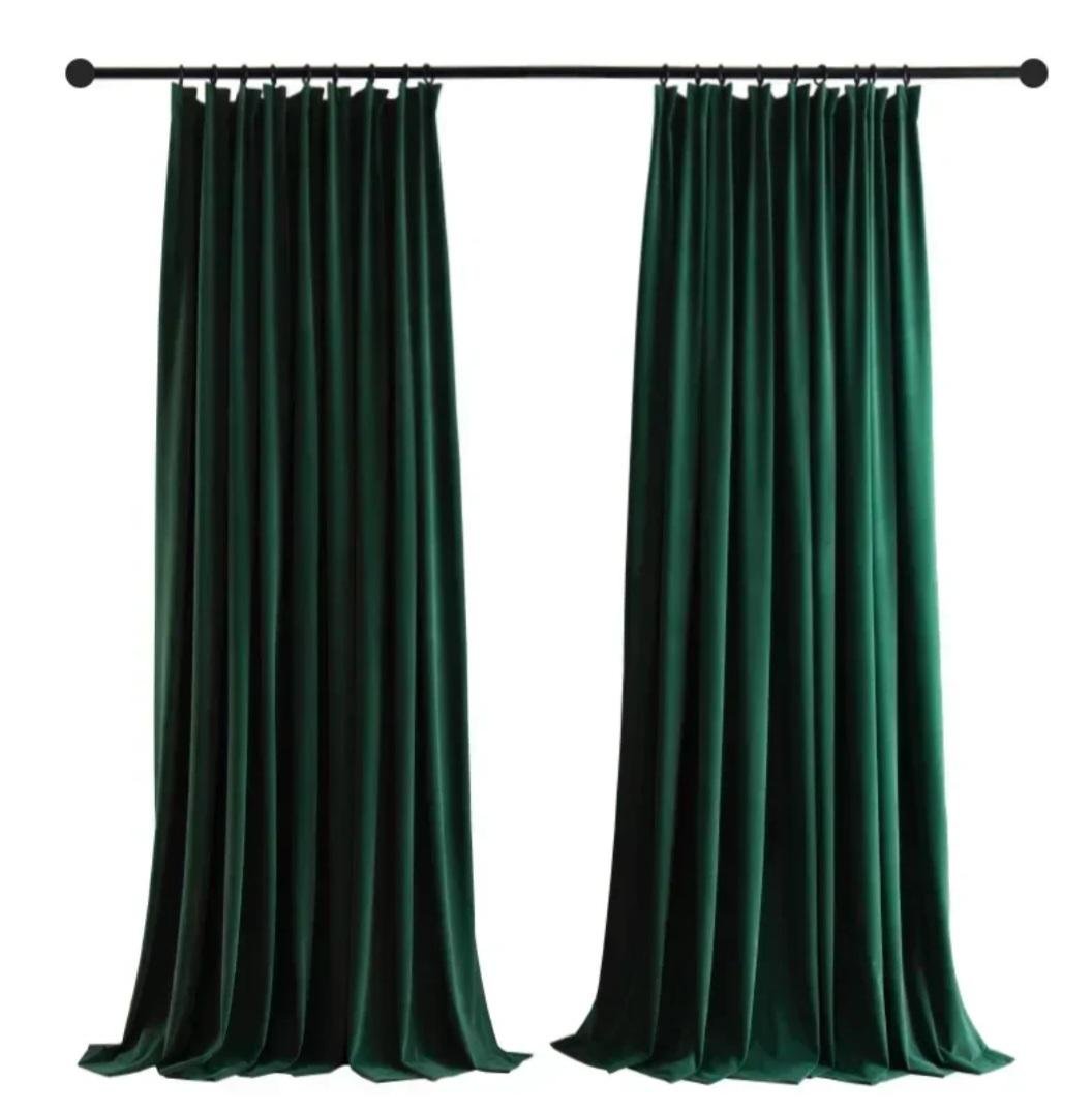 Штора блекаут Люкс 300х220 см Зелений - фото 4 Штора блекаут Люкс 300х220 см Зелений - фото 4