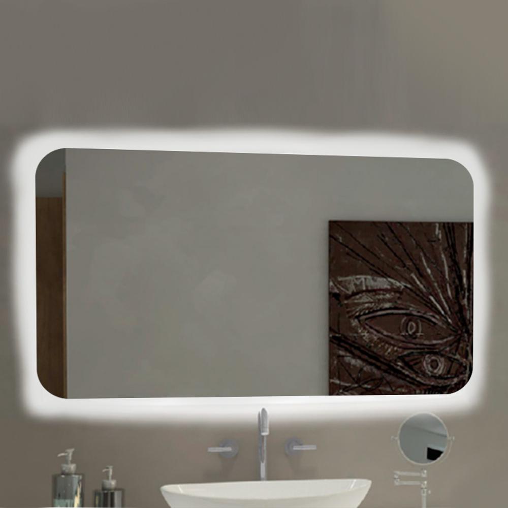 Дзеркало в ванну з підсвіткою LED Mirror Мадрид 90х60 см