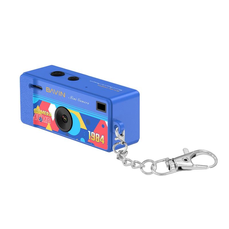 Мини-фотоаппарат детский цифровой BAVIN CCD-01 1080HD с видеосъемкой 200 mAh Blue (37155969)