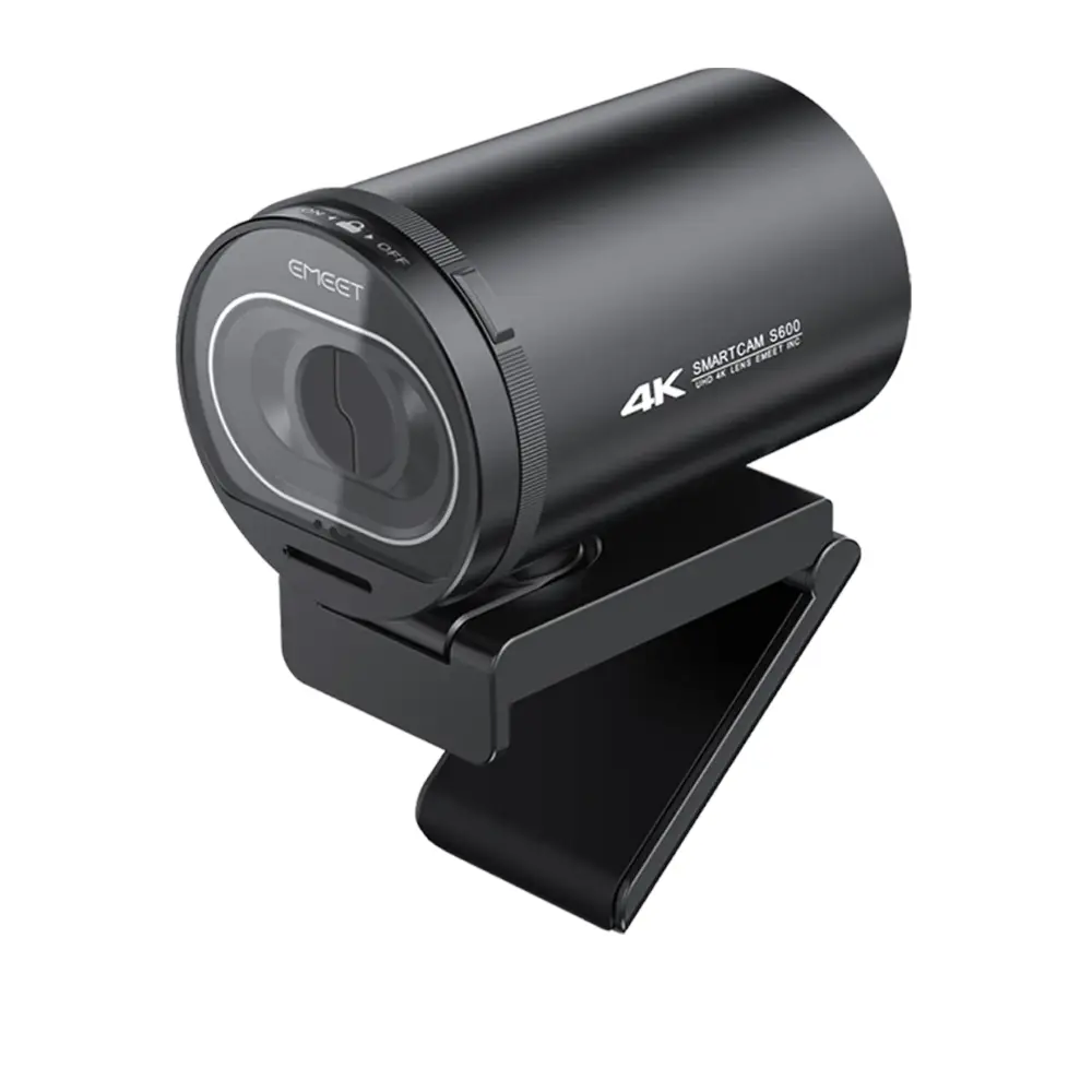 Веб-камера EMEET S600 4K 1080P 60FPS автофокус/з 2 мікрофонами та шумопоглинанням Веб-камера EMEET S600 4K 1080P 60FPS автофокус/з 2 мікрофонами та шумопоглинанням