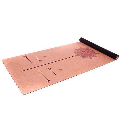 Коврик для йоги FI-5662 Персиковый (56508121)
